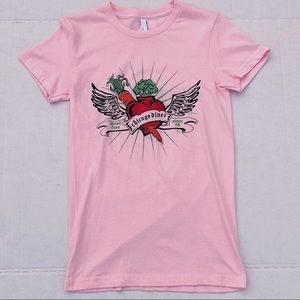 Y2K Chicago Diner baby tee